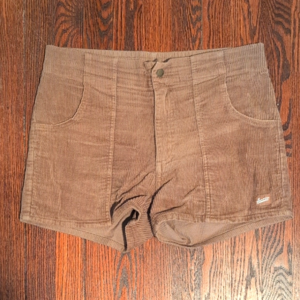 Hammies Tan Corduroy Shorts